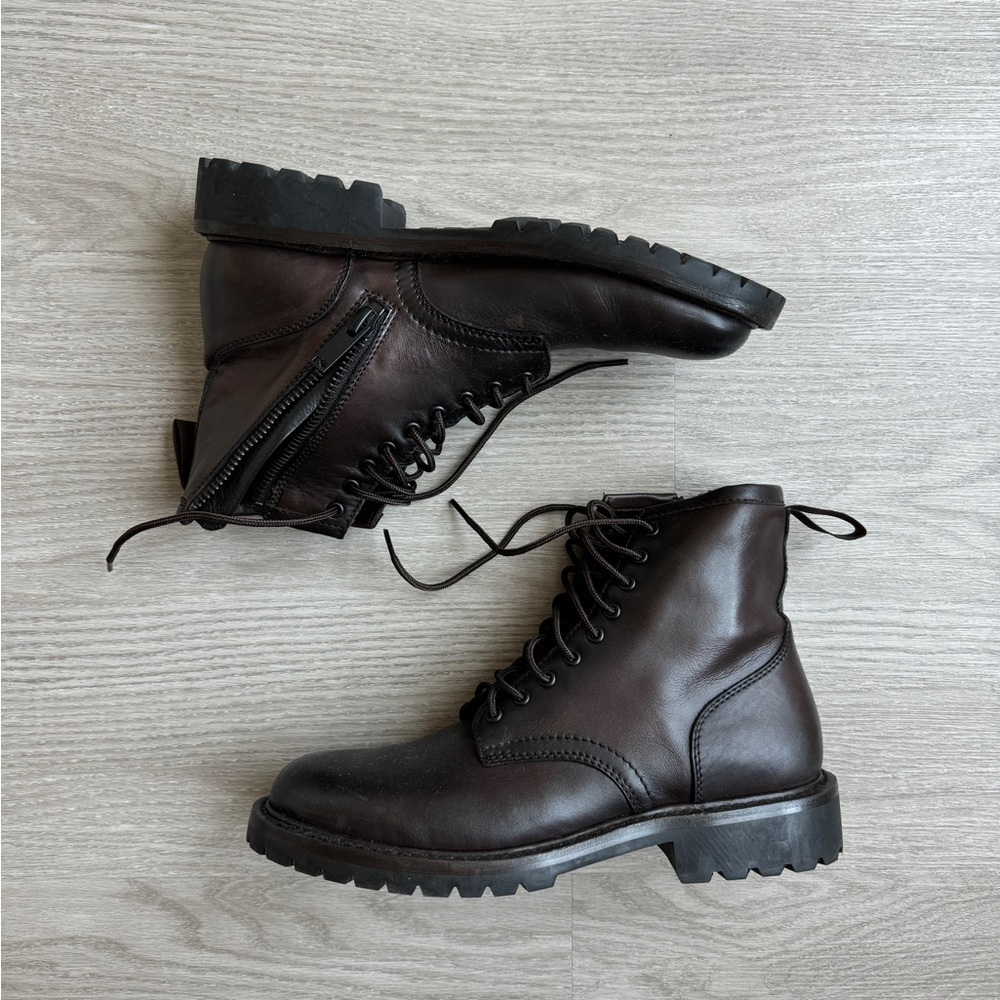 Thursdayboots Brown combat boots